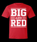 Big and Red T-Shirt (Size: Large)